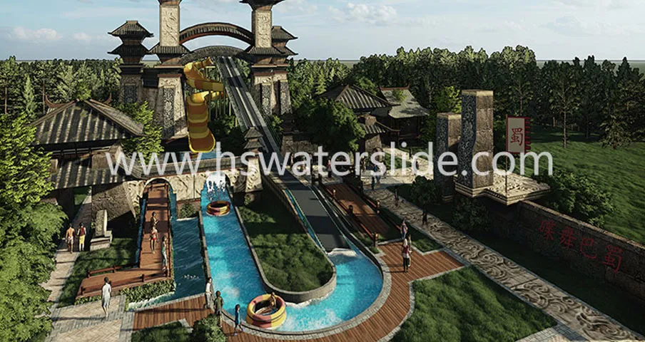 Water Wheel Slide